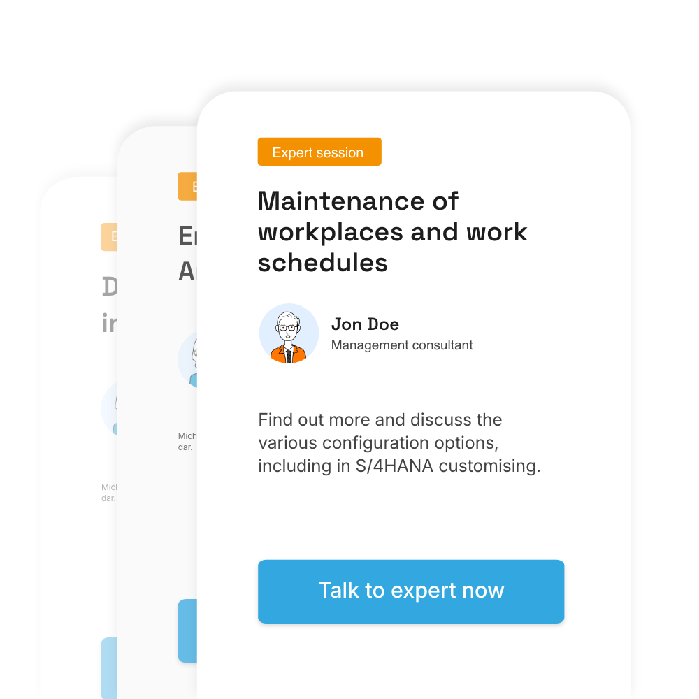 Sesiones de expertos